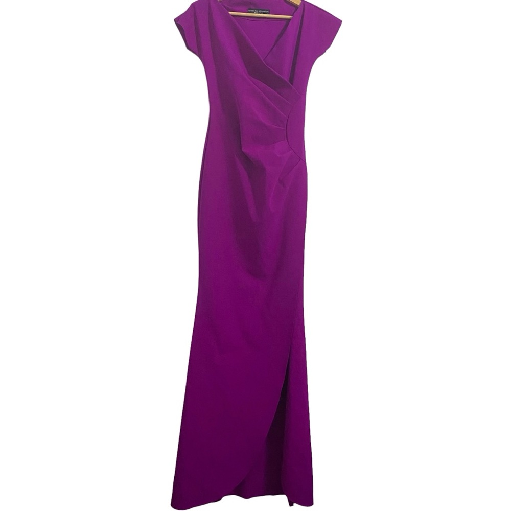 Chiara Boni Vibrant Purple Maxi Dress